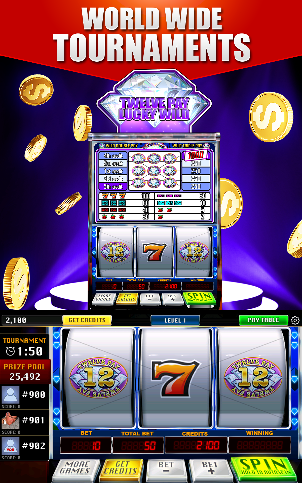 Jackpot Thunder Casino Free Coins